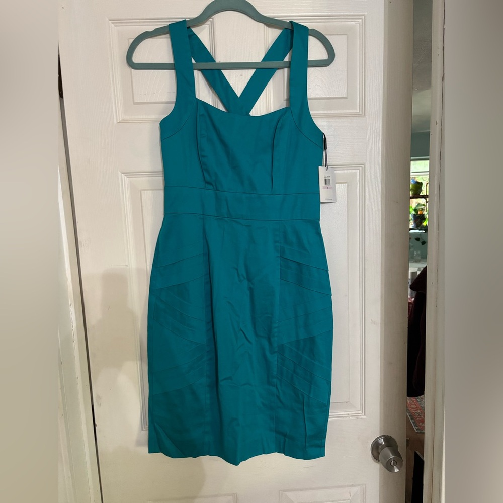 Calvin Klein Teal Midi Dress